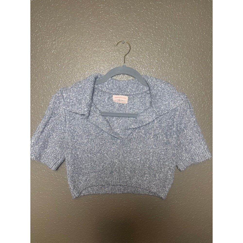 FREE SHIP Urban Outfitters Crop Collar Sweater